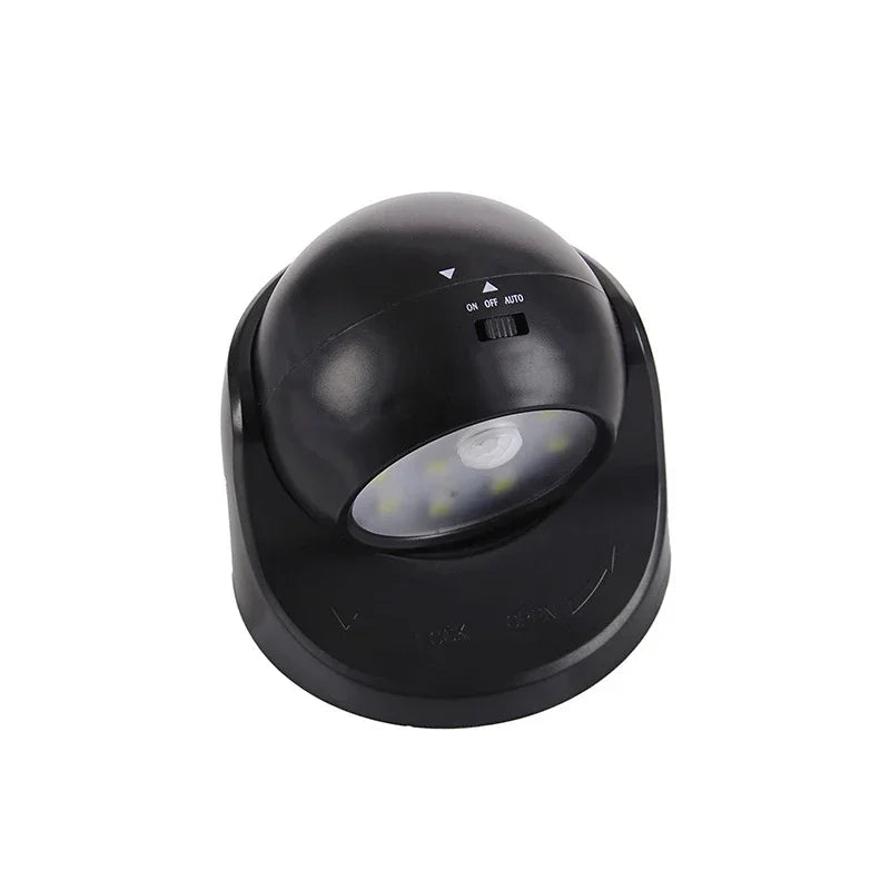 Wireless LED spotlight with motion detector – 360° rotatable & energy-saving