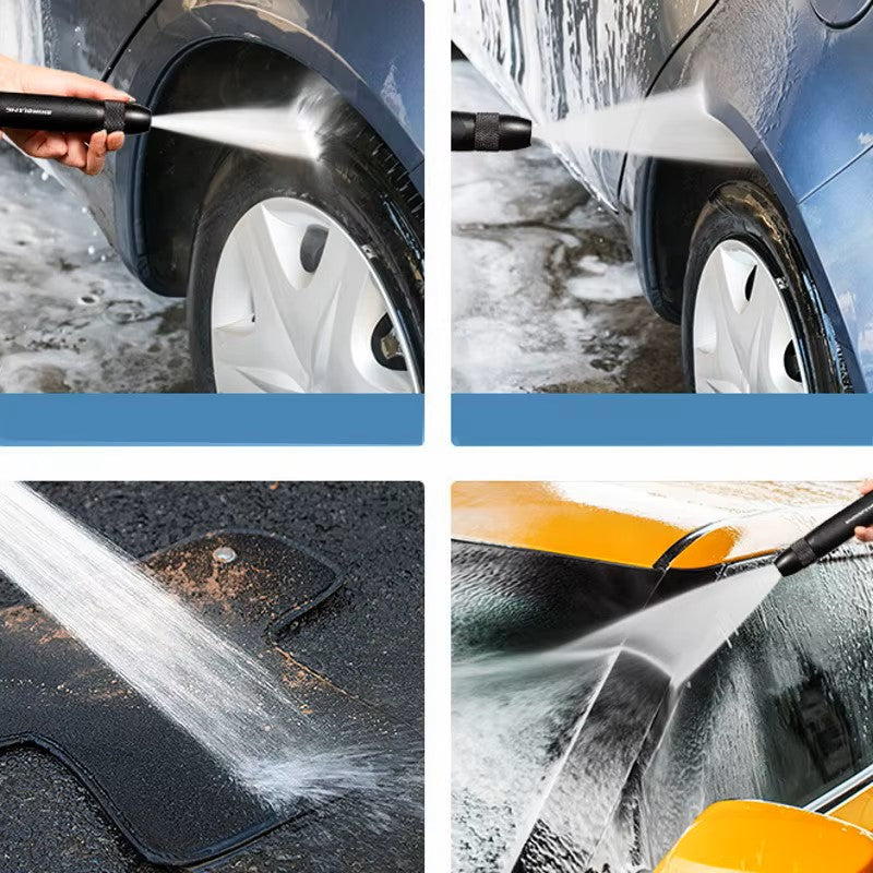 High-Pressure Metal Garden Spray Gun – Adjustable High-Impact Hose Nozzle for Car Wash & Lawn Watering