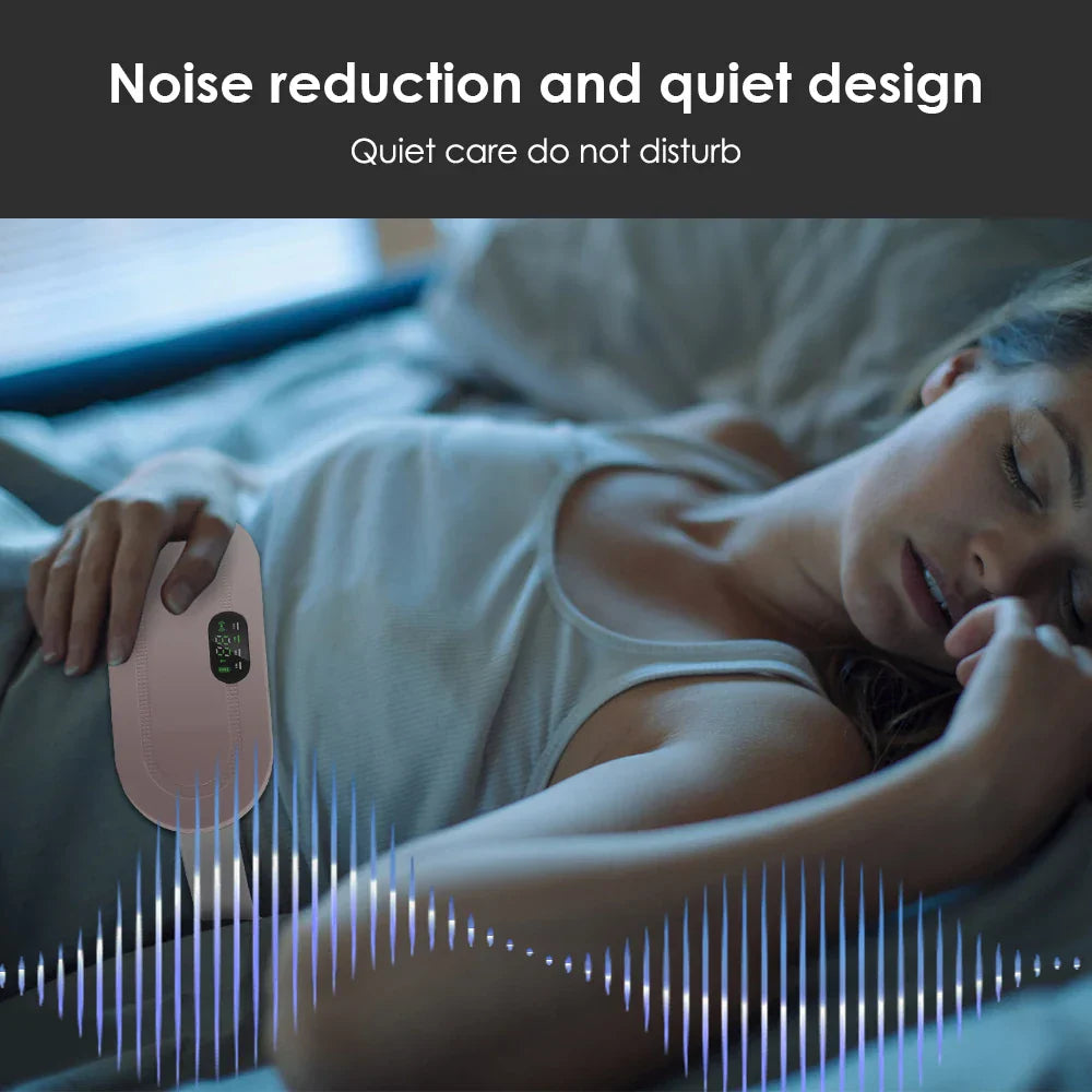 Heated Menstrual Comfort Belt with Warm Compress & Massage Function