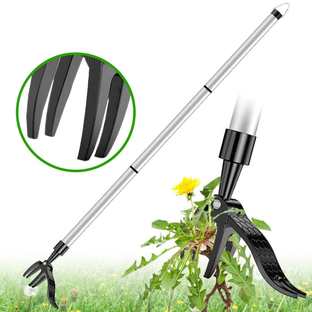 Stand Up Weed Puller Tool