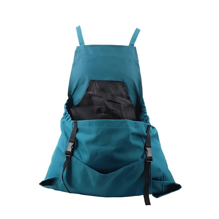 Durable Harvesting Apron With Drop-Release Pouch